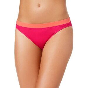 NWT Ralph Lauren 16 Pink Beach Club Banded Waist Bikini Bottom #86333